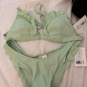 Green bikini